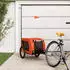 Orange und Schwarz Oxford-Gewebe & Eisen (94005)