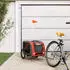 Orange und Schwarz Oxford-Gewebe & Eisen (93879)