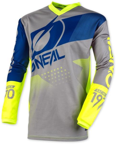 O'Neal Element Jersey Youth factor-gray/blue/neon yellow (2021)
