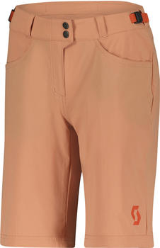 Scott Shorts W's Trail Flow With Pad rose beige