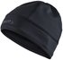 Black: Craft Sportswear Core Essence Thermal Hat