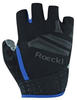 Roeckl 10-110017-9511-10, Roeckl Iseler Fahrrad Handschuhe kurz schwarz/blau...