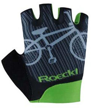 Roeckl Gloves Courts Trapani Kids black/green