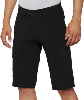 100% Ridecamp Shorts mit inner pants Herren schwarz