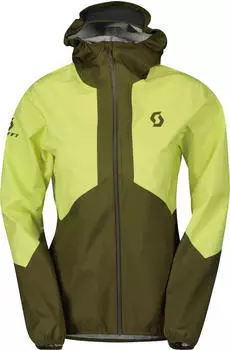 Scott Jacket W's Explorair Light Dryo 2.5L fir green/bitter yellow