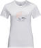 Jack Wolfskin Crosstrail Graphic T W white cloud