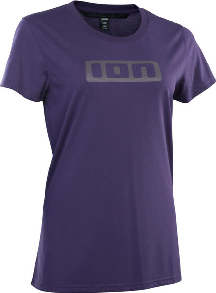 ion Bike Tee Logo Short Sleeve DR Women dark-purple