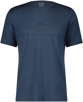 Scott Shirt M's Defined Merino SS metal blue