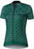 Shimano Sagami W'S Short Sleeve Zip Jersey green