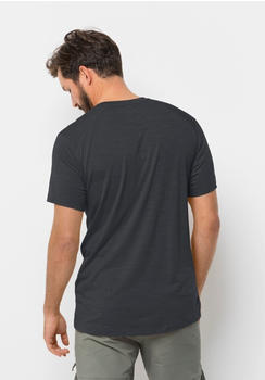 Jack Wolfskin Kammweg Short Sleeve M phantom