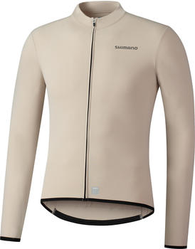 Shimano Vertex Thermal Long Sleeve Jersey beige