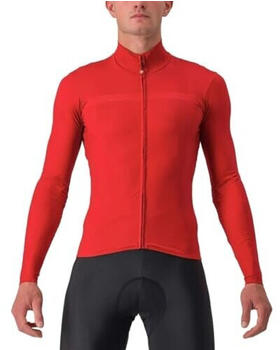 Castelli Pro Thermal Mid Long Sleeve Jersey Pompeian Red