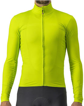 Castelli Pro Thermal Mid Long Sleeve Jersey Electric Lime