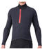 Castelli Entrata Thermal Long Sleeve Jersey 2024 light black/red