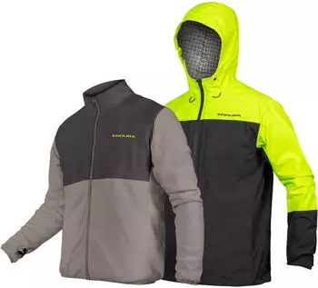 Endura 3-In-1 WP Jacket hi-viz yellow