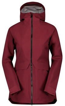 Scott Women's Tech Coat 3L Jacket (WildRed)