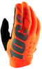 100percent 10016-260#S, 100percent Brisker Long Gloves Orange S Mann male