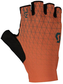 Scott Rc Pro Short Gloves Men (410707-BrazeOrange/ArubaGreen-L) orange