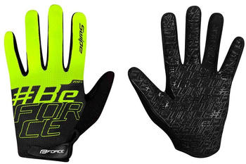 Force Swipe Long Gloves Men (FRC-905726-L) yellow/black