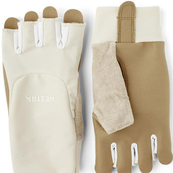 Hestra Sprint Short 5 Finger almond white / almond white