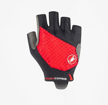 Castelli Rosso Corsa 2 Short Gloves Women (4521061081-M) red