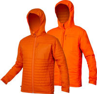 Endura E9158OH, Endura Humvee Flipjak Herren Bikejacke-Orange-XXL, Kostenlose