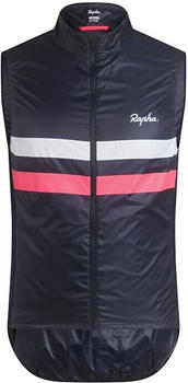 Rapha Brevet Weste Herren Dark Navy/Hi-Vis Pink/White