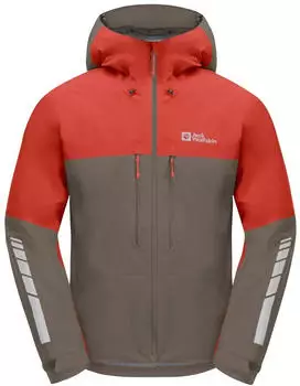 Jack Wolfskin Morobbia 3L Jacket M braun cold coffee