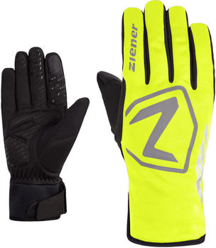 Ziener Daqua ASR Touch Winter Handschuhe Poison Yellow