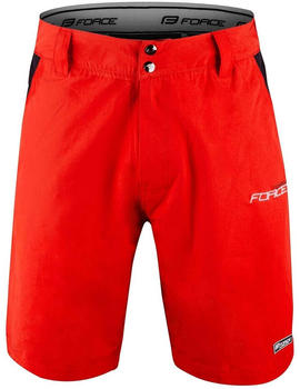 Force Blade Mtb With Pad Shorts Men red