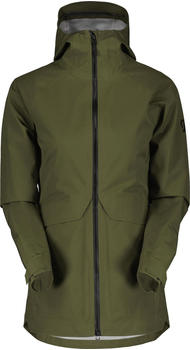 Scott Jacket W's Tech Coat 3L fir green (7340)