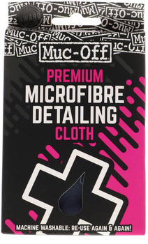 Muc-Off Microfiber Cloth For Helmet Visor black