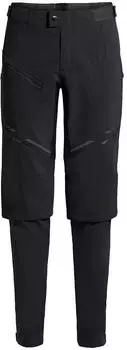 VAUDE Virt II Softshell Hose Herren schwarz