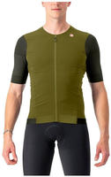 Castelli 4523008-592, Castelli Premio Black Jersey Avocado Green/Deep Green Male