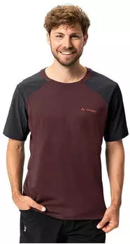 VAUDE Bike Moab Pro Short Sleeve T-Shirt (Red) Men