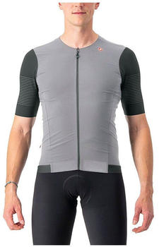 Castelli Premio Black Jersey silver grey