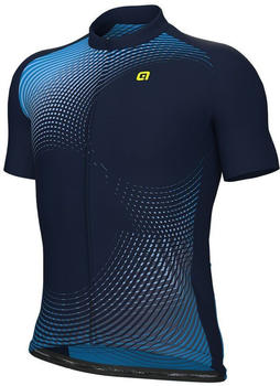 Al&eacute; Cycling Pragma Optical Short Sleeve Jersey (L24059402) blue