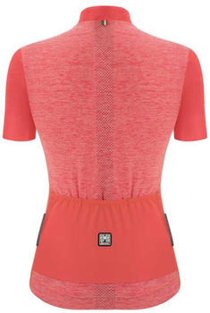 Santini Colore Puro Short Sleeve Women (2S940L75RCOLORPUR0-GN) red