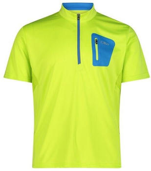 CMP Freebike T-Shirt with Zip Lime