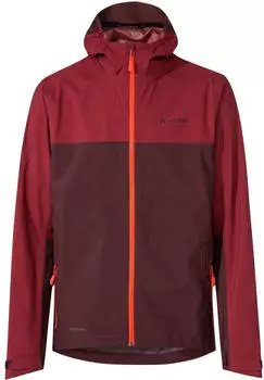 VAUDE Men's Moab Rain Jacket dark oak