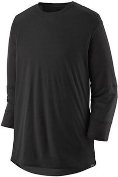 Patagonia Merino 3/4 Sleeve Bike Jersey Black