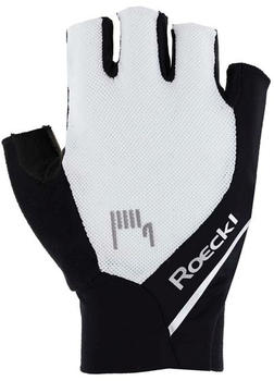 Roeckl Ivory 2 Fingerless Gloves white/black