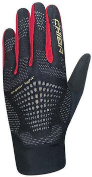 Chiba Superlight Long Finger Gloves black/red