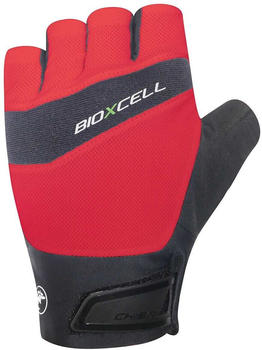 Chiba BioXCell Pro Fingerless Gloves red/black