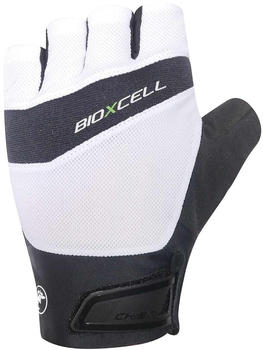 Chiba BioXCell Pro Fingerless Gloves white/black