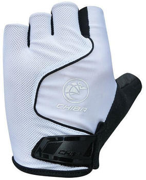 Chiba Cool Air Fingerless Gloves white/black