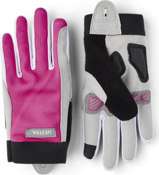 Hestra Kids Bike Guard Long 5 Finger pink