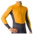 vivid orange/dark gray