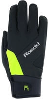 Roeckl Sports 10-110101, ROECKL SPORTS Kinder Handschuhe Reichenthal 2 Jr. black/fluo