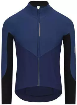 Q36,5 Dottore Hybrid Langarmtrikot dunkelblau schwarz